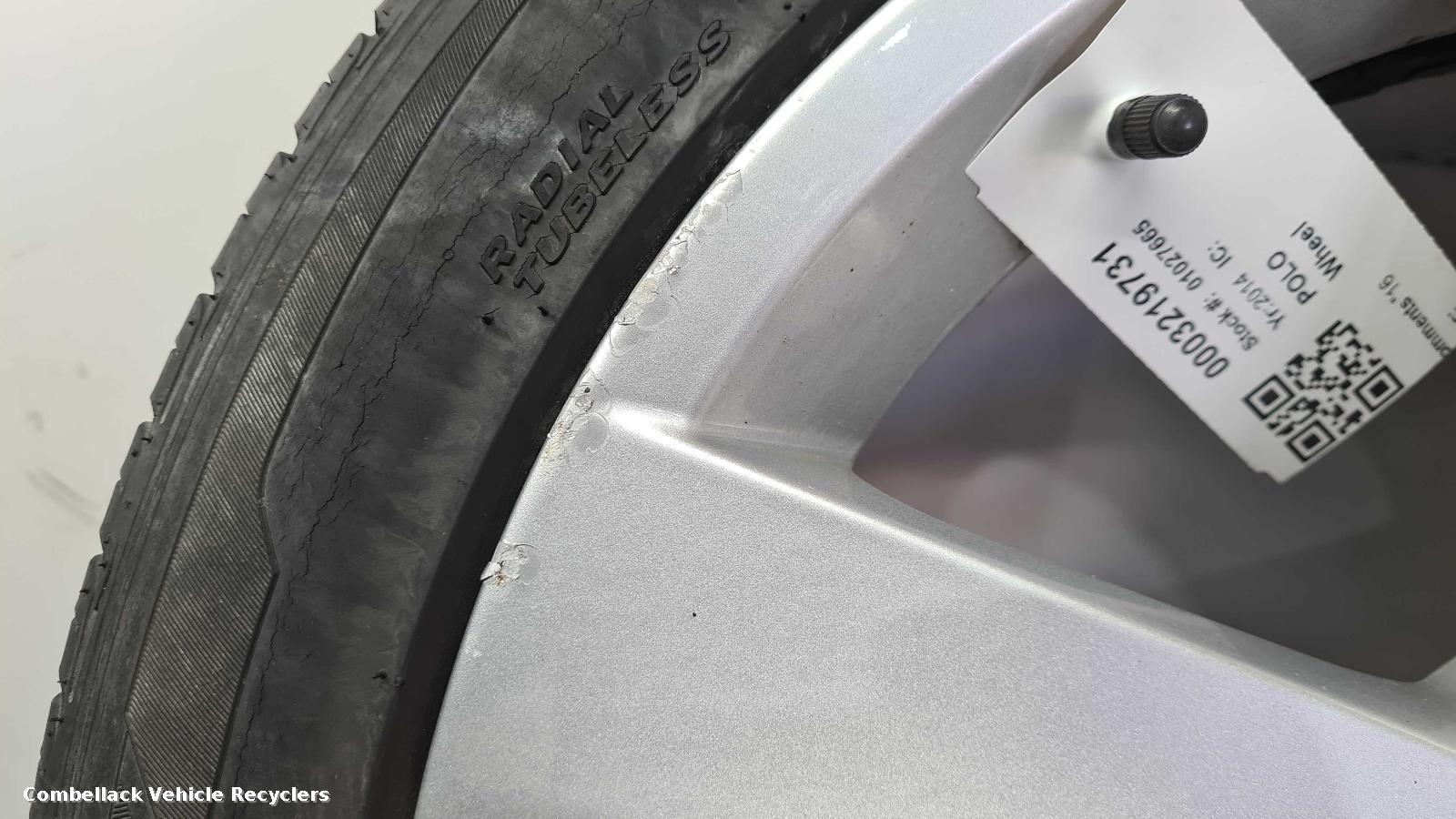 Part details for VOLKSWAGEN POLO 6R 16 Inch Alloy 5 Spoke 7Jx16